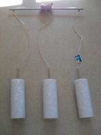 Hanglamp met matglazen kappen nieuw, Ophalen, Nieuw, Glas