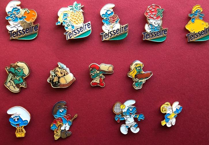 Smurfen Pins Teissorie / Les Schtroumpfs, Divers, Divers Autre, Comme neuf, Enlèvement ou Envoi