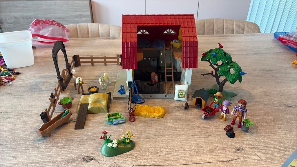 Playmobil pony ranch, Ophalen, Zo goed als nieuw