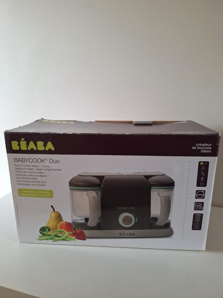 Babycook Duo Béaba* cuiseur vapeur + mixeur, Enlèvement, Utilisé, Béaba
