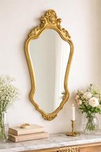 Prachtige vintage barok spiegel, Ophalen, Overige vormen, Minder dan 50 cm, Minder dan 100 cm