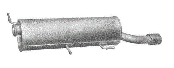 Uitlaat, Einddemper Peugeot 307 CC 2.0 Cabrio, -, -, Nieuw, Ophalen of Verzenden