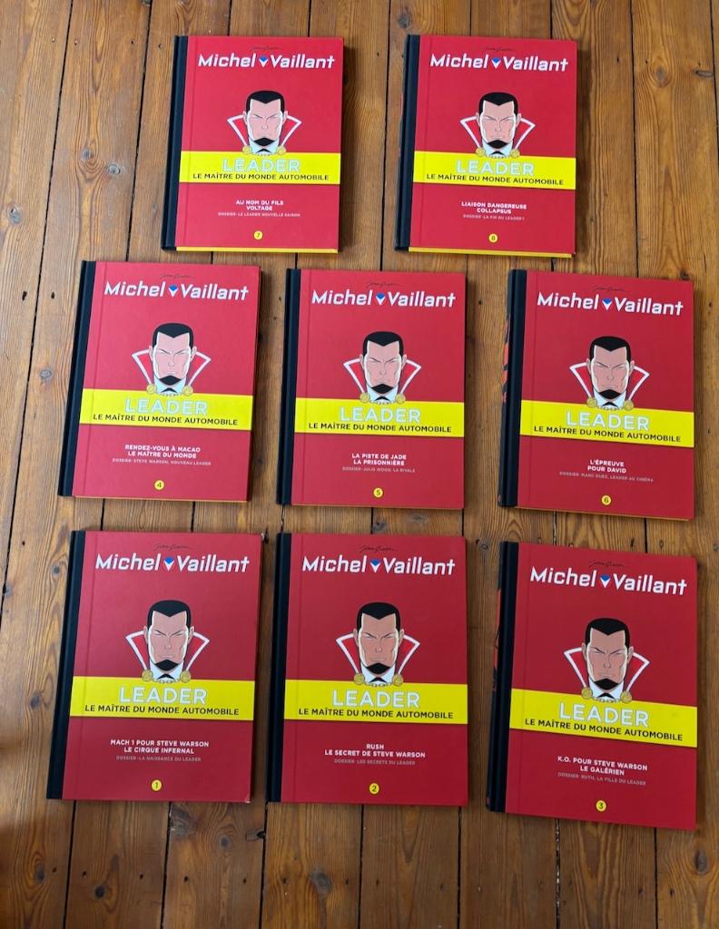 Michel Vaillant - série Leader - 8 tomes (16 albums BD), Livres, BD, Comme neuf, Série complète ou Série, Enlèvement