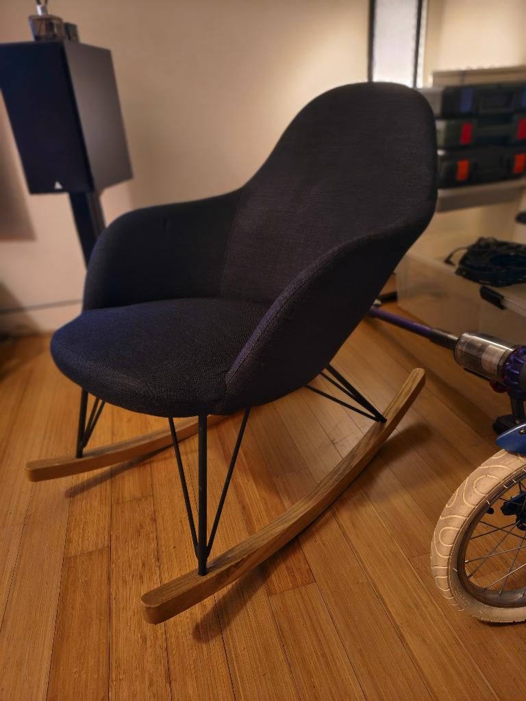 fauteuil à bascule, Maison & Meubles, Enlèvement, Utilisé, Tissus, Contemporain