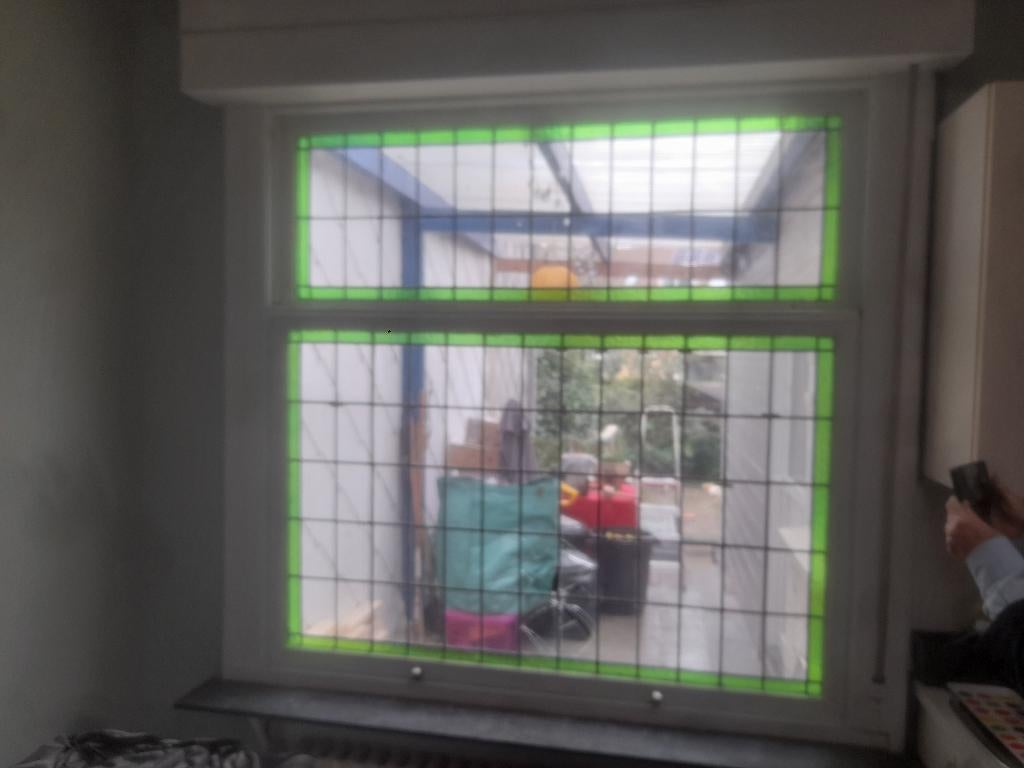 Glas in lood, Ophalen, Gebruikt, Glas in lood