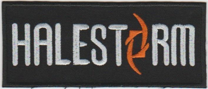 Halestorm stoffen opstrijk patch embleem, Verzamelen, Muziek, Artiesten en Beroemdheden, Nieuw, Kleding, Verzenden