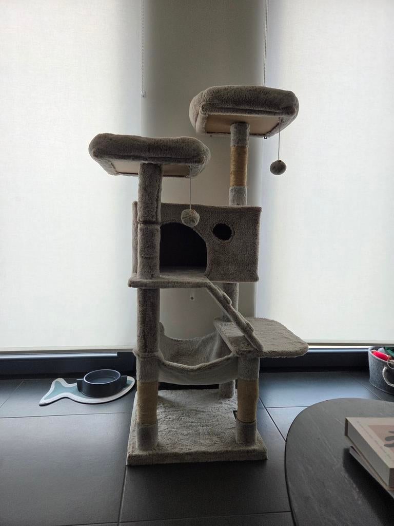 Kattenpaal Feandrea Beige, Ophalen