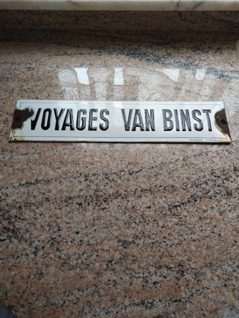 Ancienne plaque émaillée, Enlèvement ou Envoi