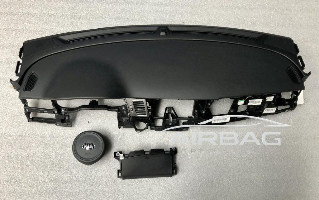 Kia Niro 2016+ airbag set dashboard gordels stuur airbag kni, -, -, Ophalen of Verzenden, -