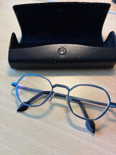 bril dames merk Komorebi Eyewear, Blauw, Zo goed als nieuw, Bril, Ophalen