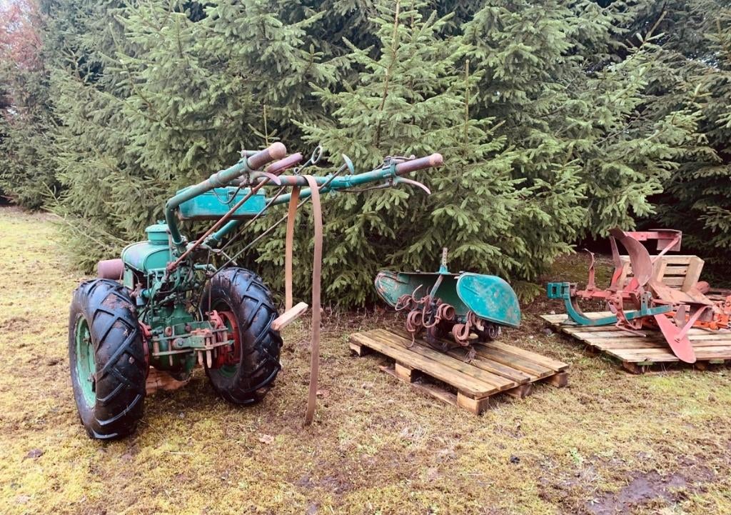 motoculteur, Ophalen