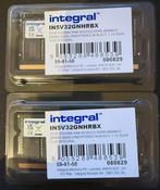 Integral 32GB DDR5 RAM 4800MHz SODIMM Laptop (nieuw), Informatique & Logiciels, Mémoire RAM, Neuf, 32 GB, Enlèvement ou Envoi