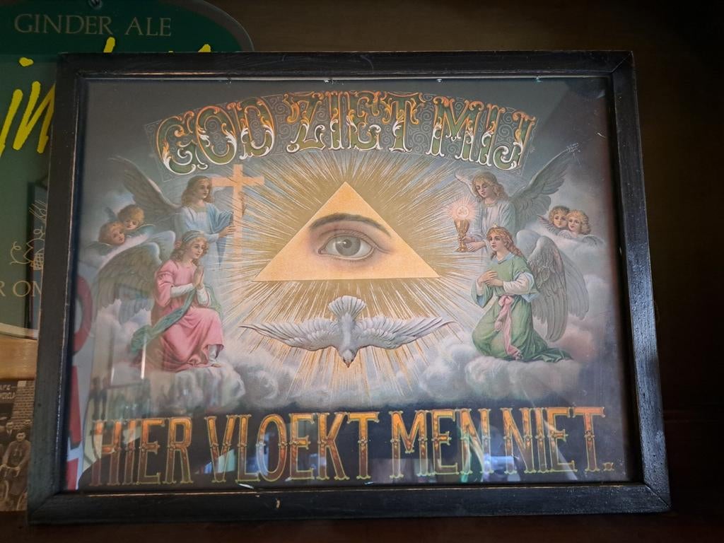 God ziet u ., Antiek en Kunst, Ophalen