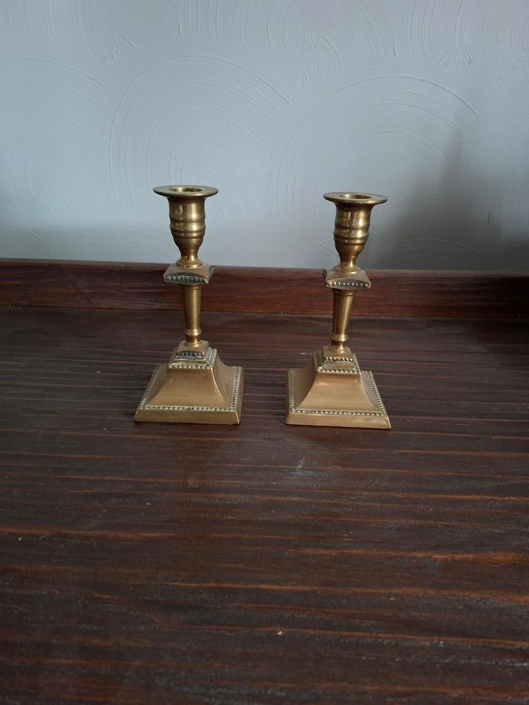 Ensemble de chandeliers en laiton, Antiquités & Art, Enlèvement