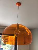 KARTELL hanglamp FLY oranje, Ophalen, Kunststof, Gebruikt, Minder dan 50 cm