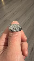 Nieuwe 925 zilveren rolex ring massief, Handtassen en Accessoires, Ringen, Ophalen of Verzenden, Nieuw