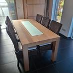 Eetkamer met tafel, stoelen, dressoir en kast, Huis en Inrichting, Ophalen