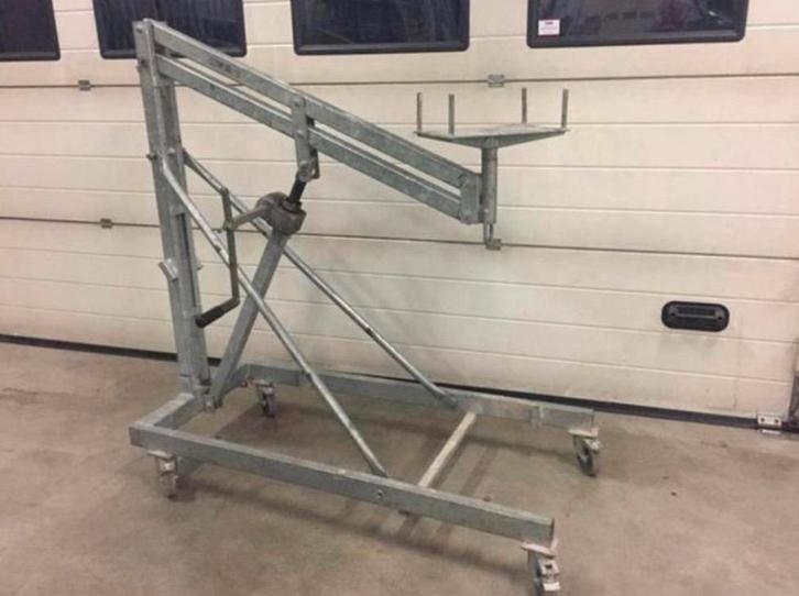 Krachtarmlift / Montagelift / Poutrellift / Bouwlift, Bricolage & Construction, Échafaudages, Utilisé, Enlèvement