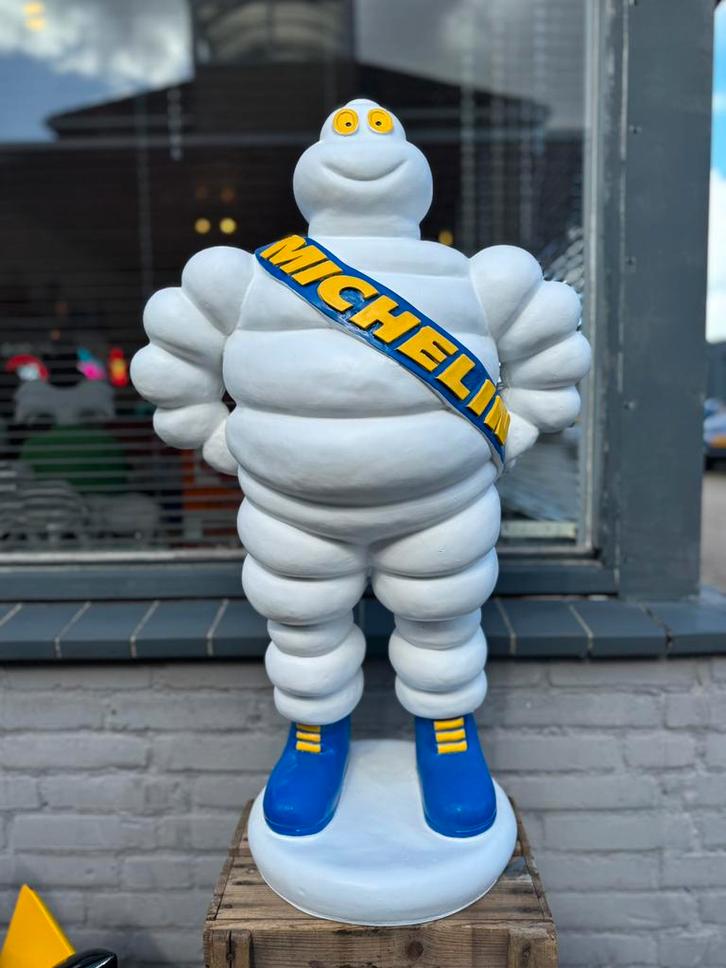 Grande image publicitaire Michelin Bibendum, Collections, Marques & Objets publicitaires, Utilisé, Panneau publicitaire, Enlèvement