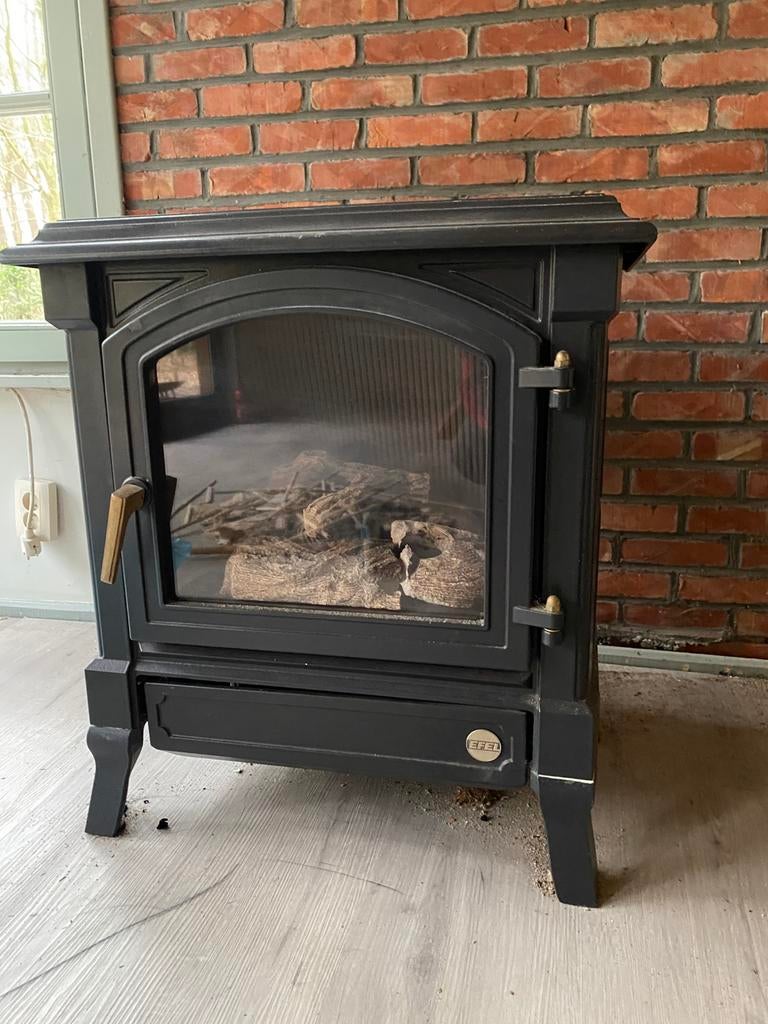 Efel gaskachel, Huis en Inrichting, Ophalen, Gebruikt, Gas, Vrijstaand