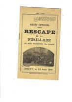 Dinant le 23 août 1914, Enlèvement ou Envoi, Utilisé