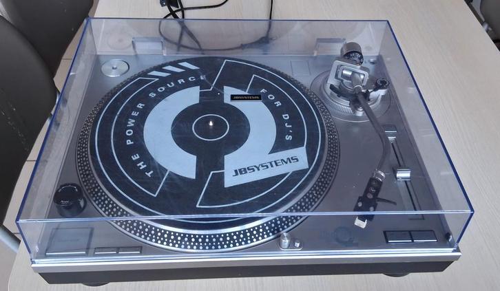 Complete JB Systems High Q 30 D Platenspeler – Direct Drive, Audio, Tv en Foto, Platenspelers, Zo goed als nieuw, Platenspeler