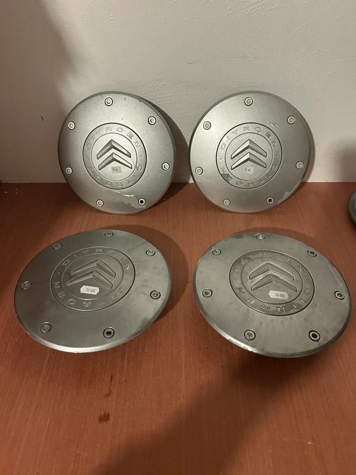4 originele Citroën berlingo wieldoppen, Auto diversen, Wieldoppen, Gebruikt, Ophalen of Verzenden