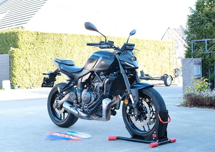 Yamaha MT-07 Tech Black, Motoren, Motoren | Yamaha, Bedrijf, Naked bike, 12 t/m 35 kW, 2 cilinders, Minimaal motorrijbewijs A2