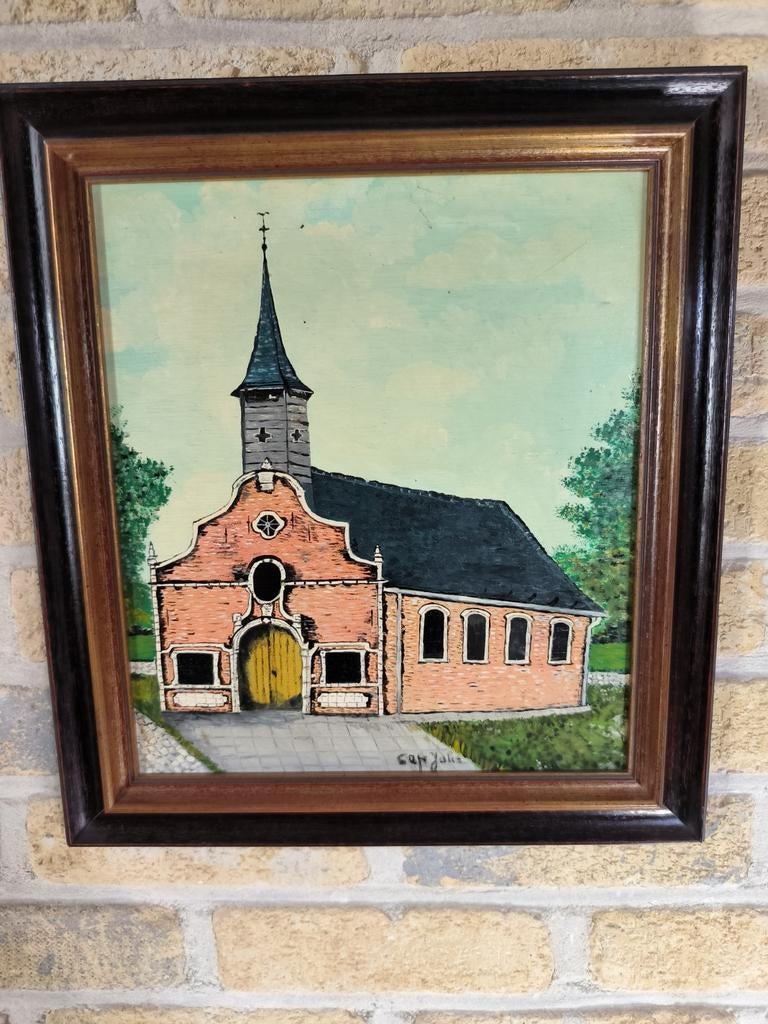 Schilderij kapel Brussegem, Ophalen