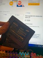 2×Samsung 840 EVO 250GB SSD SATA 2.5”, Computers en Software, Harde schijven, Intern, Refurbished, Ophalen of Verzenden, Samsung
