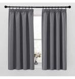Effen verduisterende gordijnen, warmte-isolerend 140x145 set, Ophalen of Verzenden, Nieuw