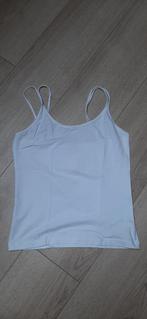 Wit topje maat M - 38, Vêtements | Femmes, Tops, Sans manches, Taille 38/40 (M), Comme neuf, Enlèvement
