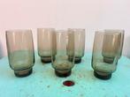 6 verres fumé vintage Luminarc pour BP - modèle haut, Verre ou Verres, Enlèvement ou Envoi, Verre, Autres styles