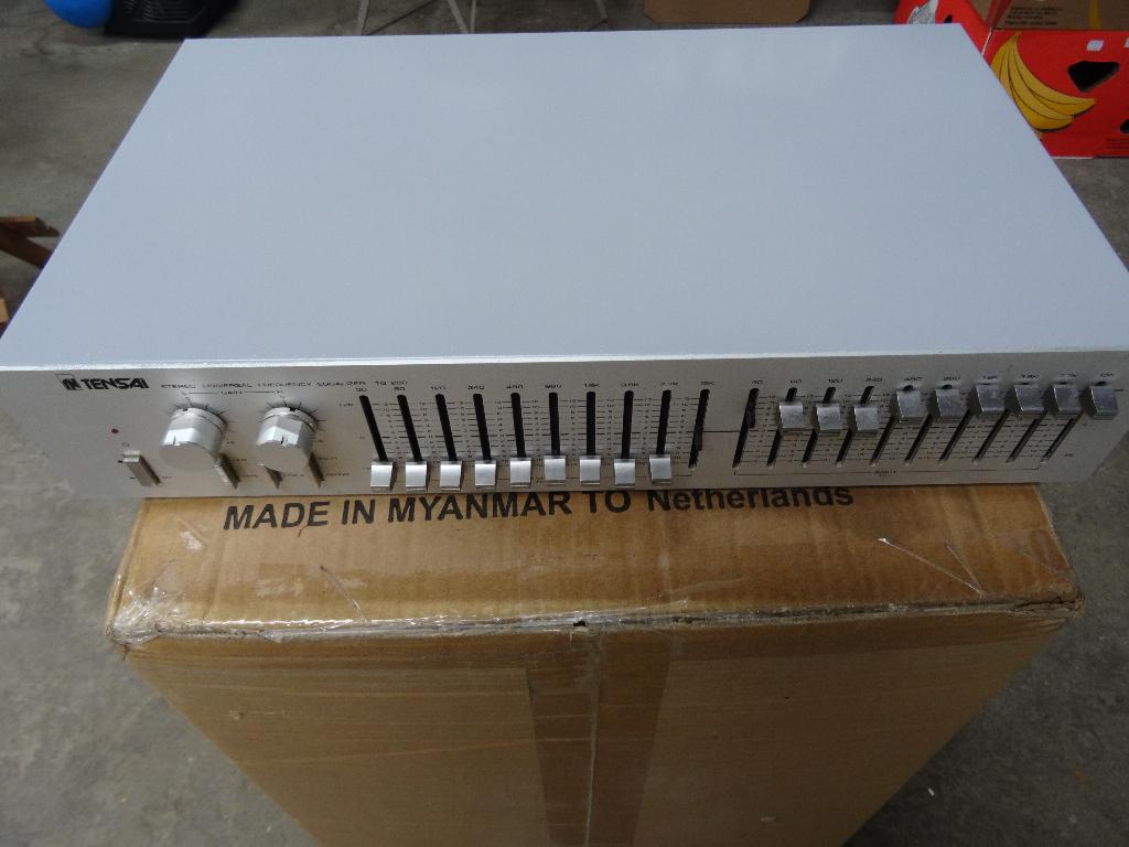 Equalizer vintage, Ophalen of Verzenden, Gebruikt, Equalizer