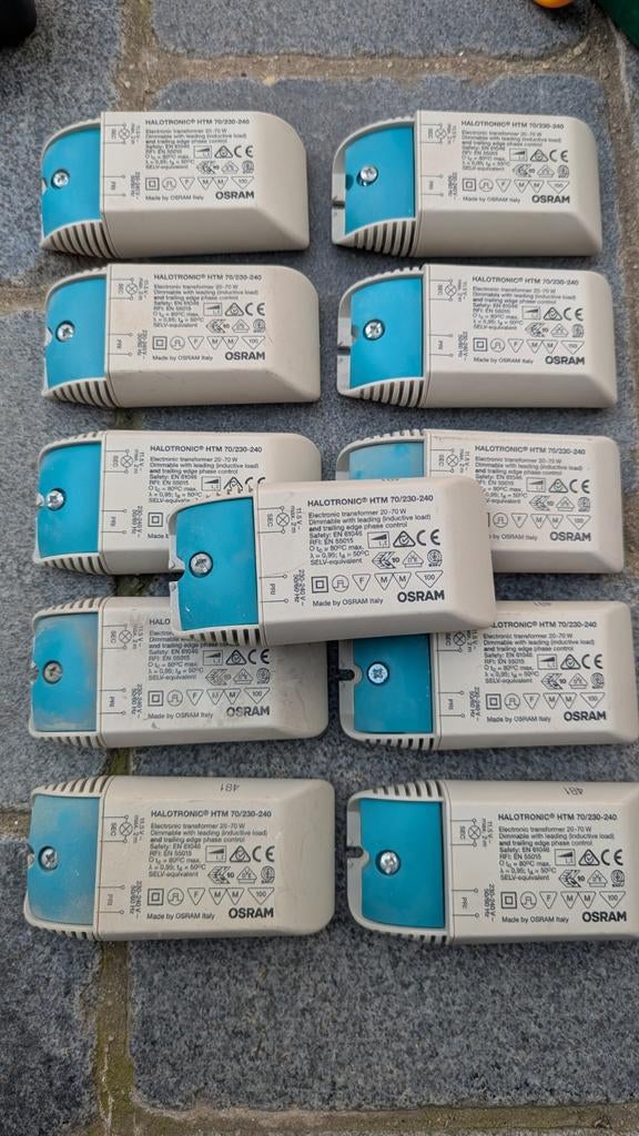Lot transfo's Osram 70/230-240, Ophalen
