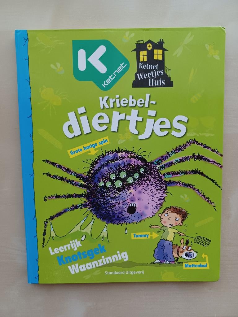 Kriebeldiertjes / Ketnet Weetjeshuis, Ophalen of Verzenden, Gelezen, Philip Ardagh