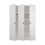 LIFETIME 3-deurs kledingkast, Maison & Meubles, Avec tiroir(s), 150 à 200 cm, Enlèvement, Utilisé