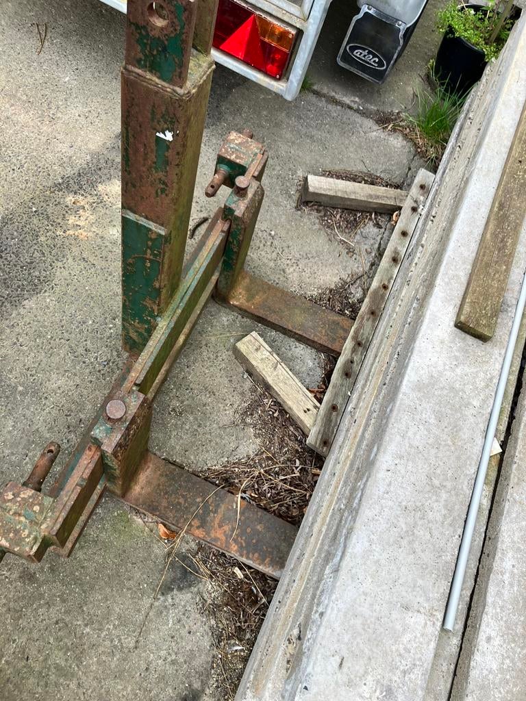 Palletvork vorkenbord tractor cat 2, Ophalen, Gebruikt