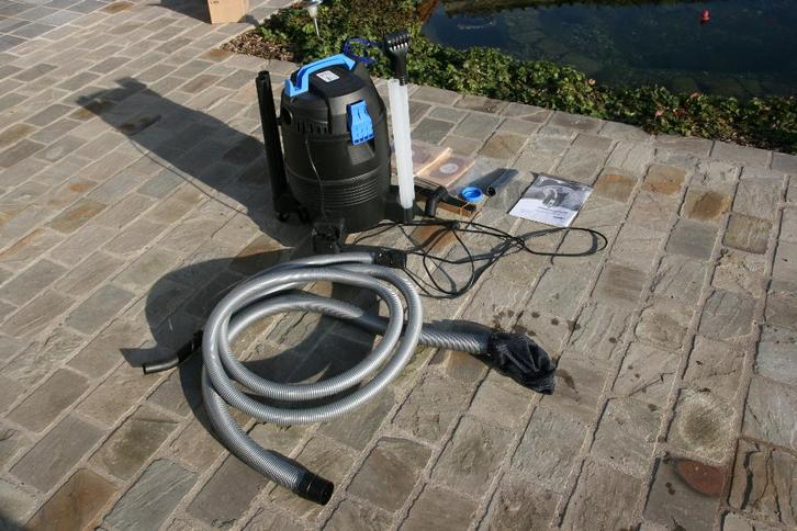 vijverstofzuiger Aquaforte Wet & Dry garantie tot 04/2027, Jardin & Terrasse, Accessoires pour étangs, Comme neuf, Aspirateur de bassin
