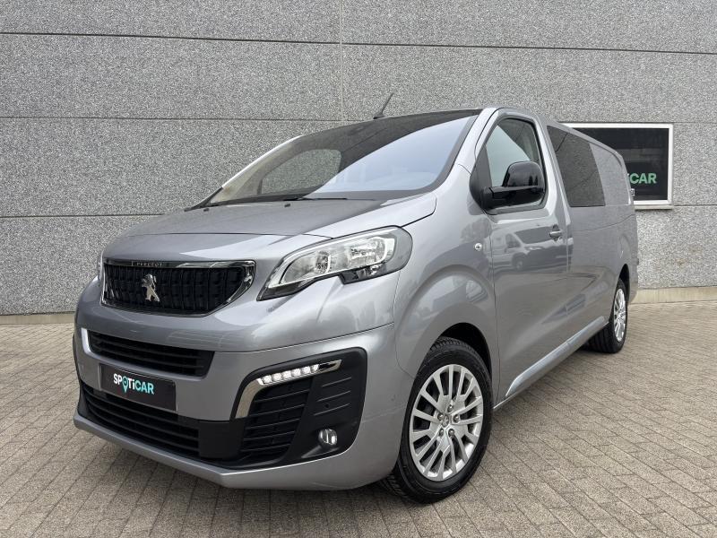 Peugeot Expert Dubbele Cabine 180, Auto's, Peugeot, Expert Combi, Airbags, Bluetooth, Centrale vergrendeling, Cruise Control, Metaalkleur