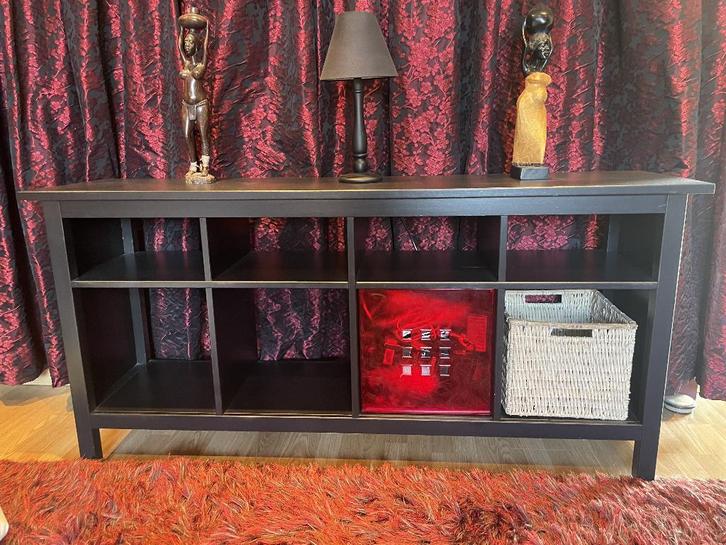 Lage kast (IKEA), Huis en Inrichting, Kasten | Dressoirs, Gebruikt, 150 tot 200 cm, 25 tot 50 cm, Met plank(en), Overige houtsoorten