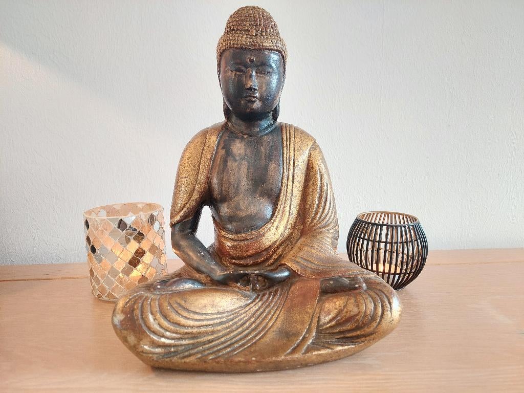 ZEN Boeddha beeld, Huis en Inrichting, Woonaccessoires | Boeddhabeelden, Ophalen, Zo goed als nieuw
