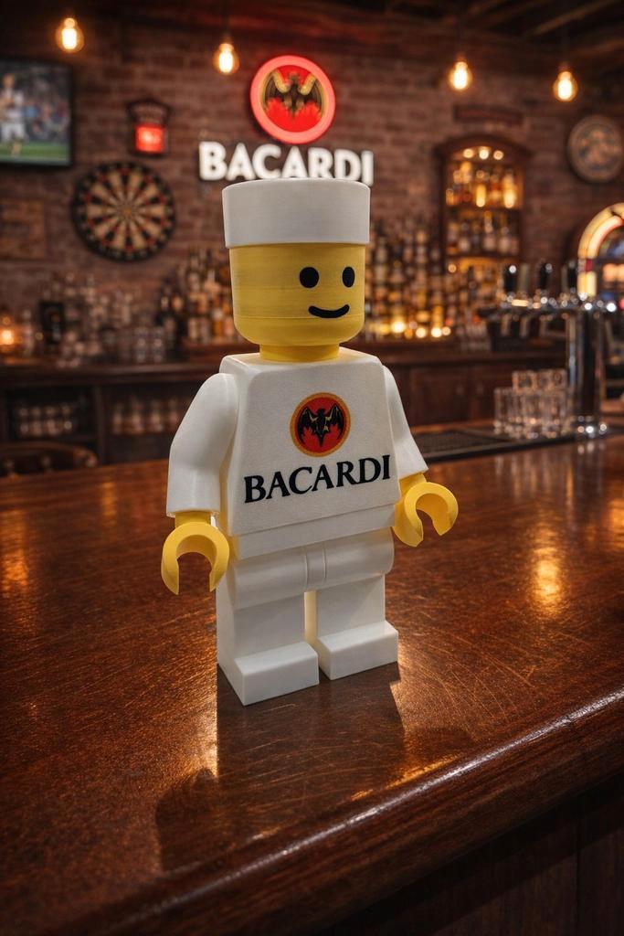 Bacardi lego pop, Kinderen en Baby's, Speelgoed | Duplo en Lego, Lego, Ophalen of Verzenden