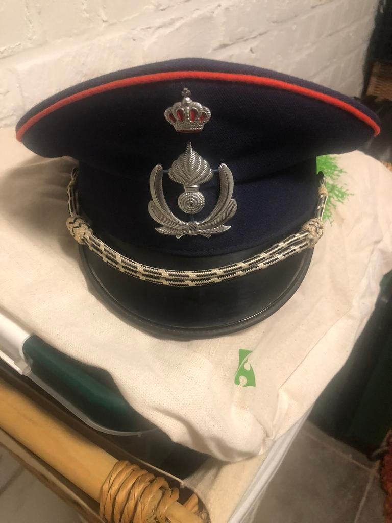 Rijkswacht Kepie, Verzamelen, Militaria | Algemeen, Ophalen, Rijkswacht, Helm of Baret