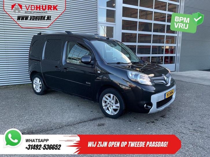 Renault Kangoo Express 1.5 dCi 90 pk Express Black Edition E, Auto's, Bestelwagens en Lichte vracht, Bedrijf, ABS, Centrale vergrendeling