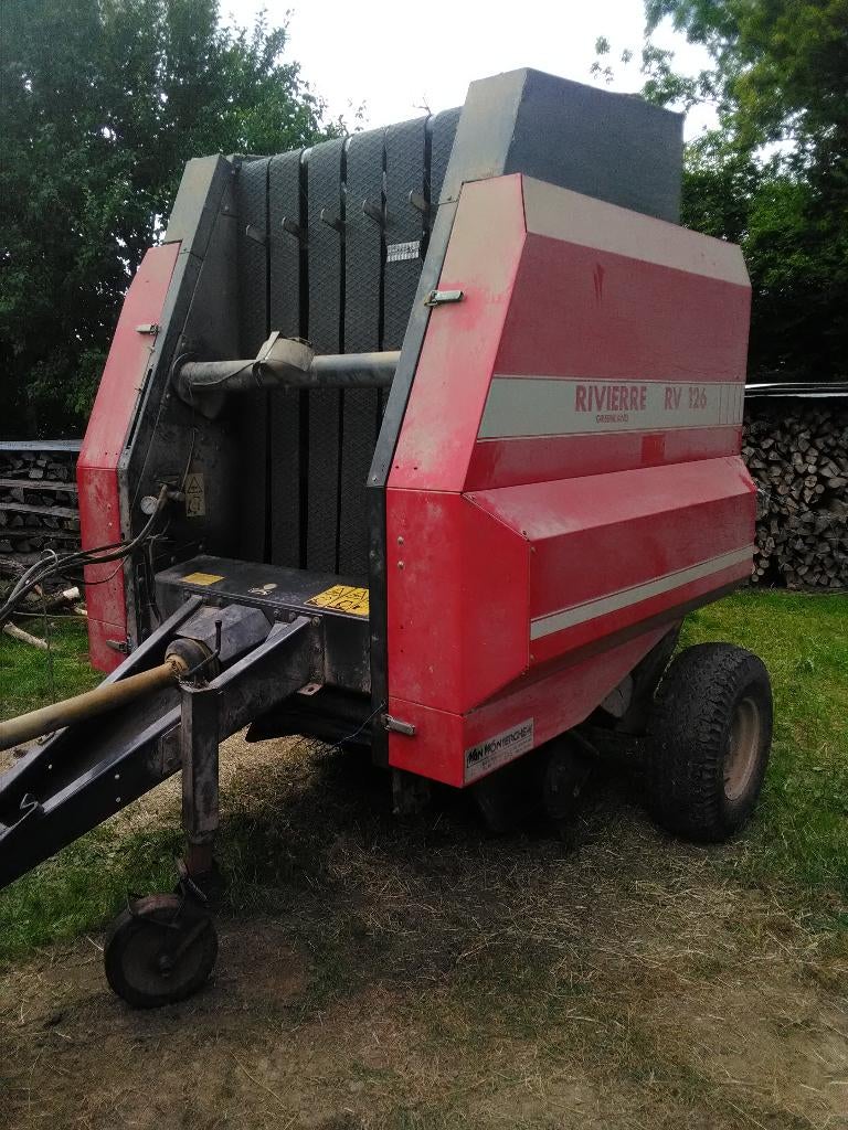 Presse Rivierre RV126, Articles professionnels, Agriculture | Outils, Enlèvement