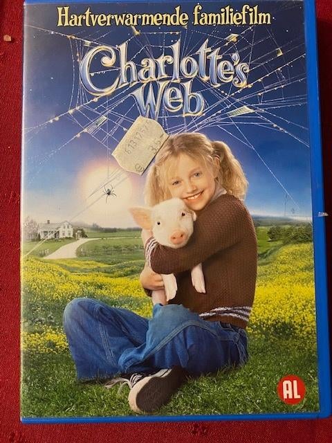 DVD Charlotte's Web  een hartverwarmende familiefilm, Cd's en Dvd's, Dvd's | Kinderen en Jeugd, Avontuur, Alle leeftijden, Ophalen of Verzenden