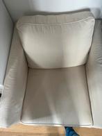 2 Witte zetels, Maison & Meubles, Fauteuils, Enlèvement, Utilisé, Tissus