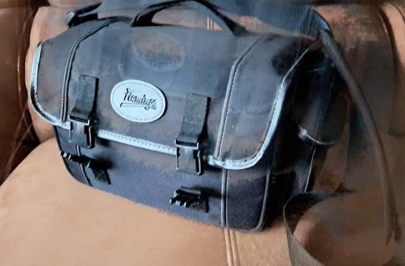 Fototas Flamingo, schoudertas, TV, Hi-fi & Vidéo, Photo | Sacs pour appareil, Comme neuf, Sac à bandoulière, Autres marques, Enlèvement ou Envoi