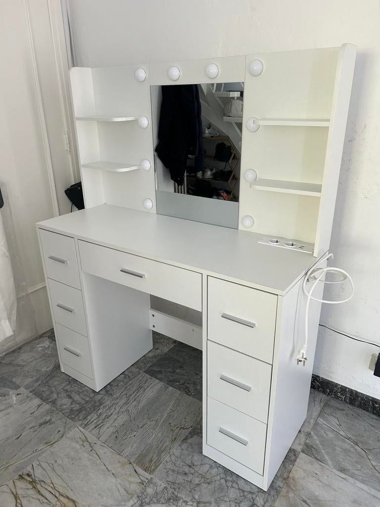 Make up tafel, Comme neuf, 100 à 150 cm, Autres matériaux, 150 à 200 cm